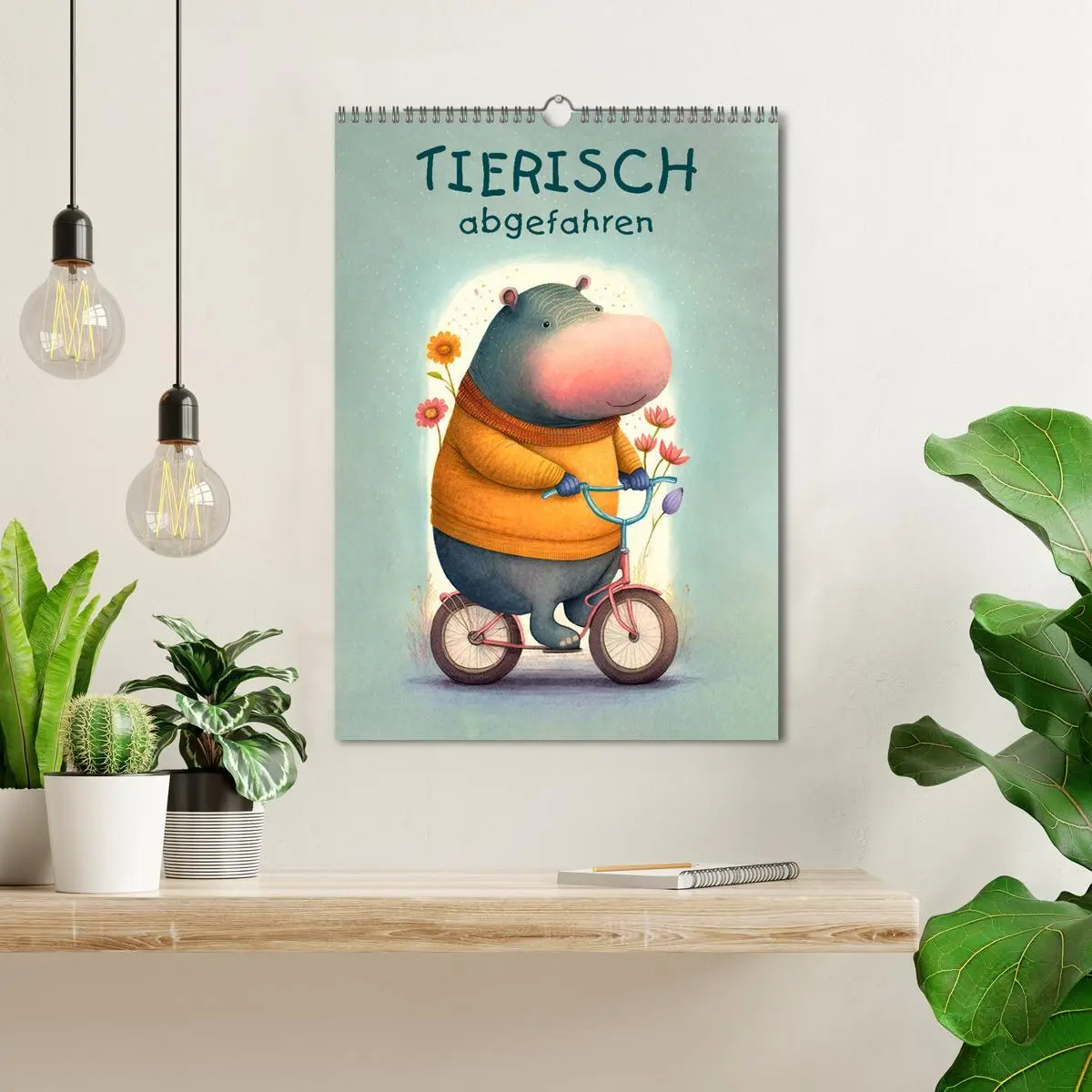 Bild: 9783516322422 | Tierisch abgefahren (Wandkalender 2026 DIN A3 hoch), CALVENDO...