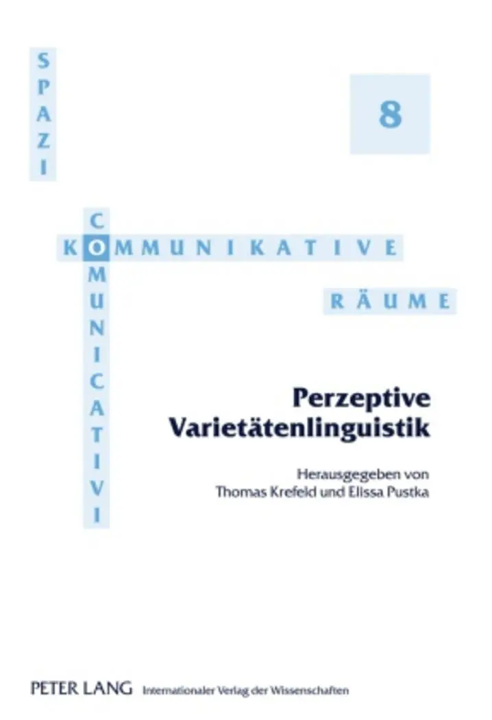 Cover: 9783631612422 | Perzeptive Varietätenlinguistik | Elissa Pustka (u. a.) | Buch | 2010
