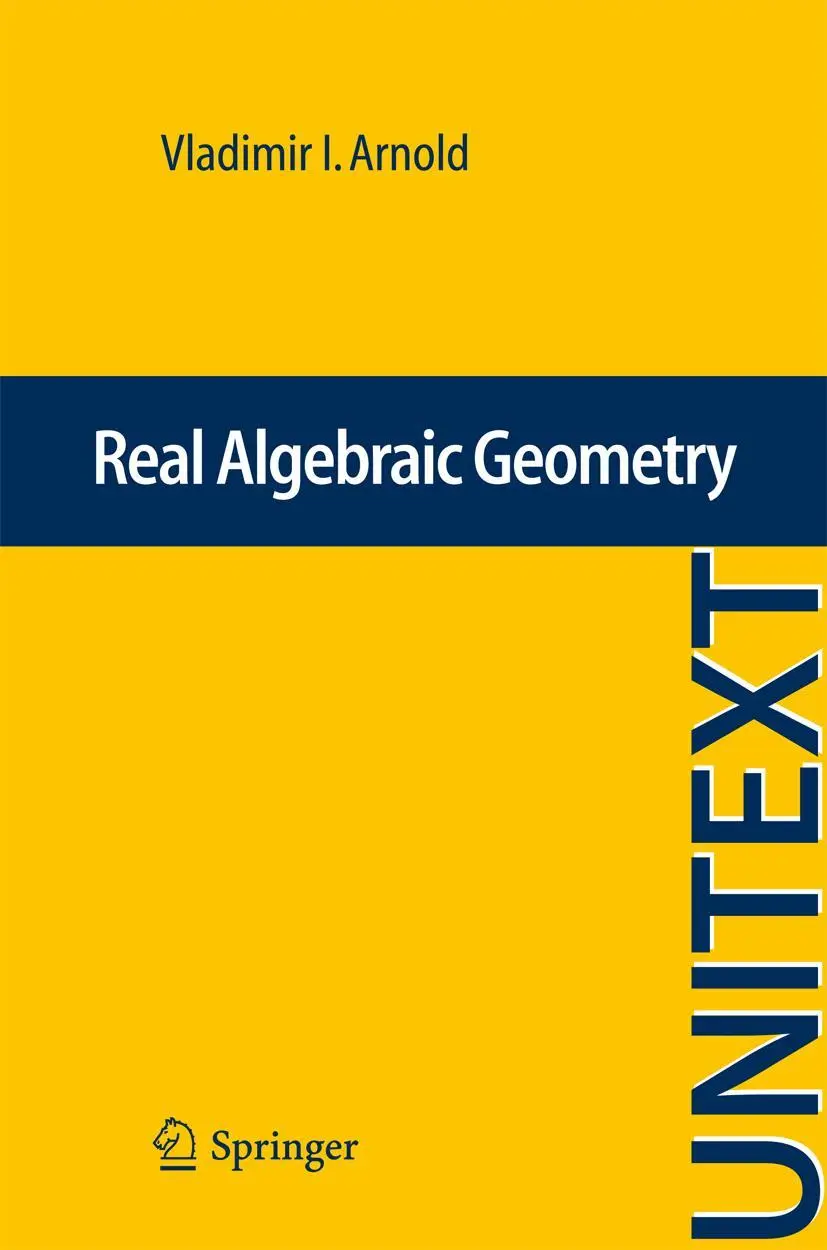 Cover: 9783642362422 | Real Algebraic Geometry | Vladimir I. Arnold | Taschenbuch | UNITEXT