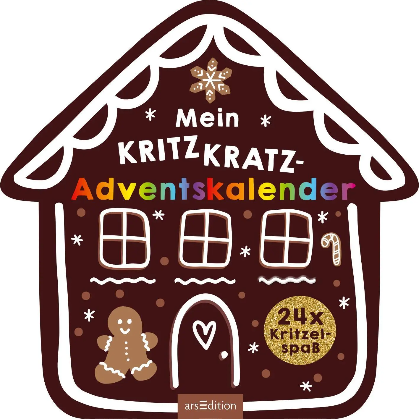Bild: 9783845862422 | Mein Kritzkratz-Adventskalender | 24 x Kritzelspaß | Taschenbuch