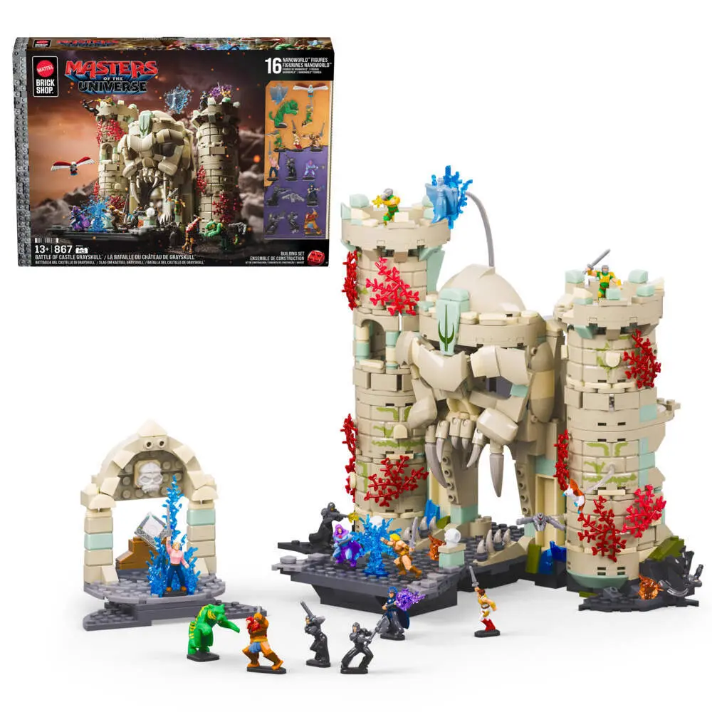 Cover: 194735372522 | Mattel Brick Shop Cast.Grayskull.JMB32 | Karton | JMB32 | Deutsch