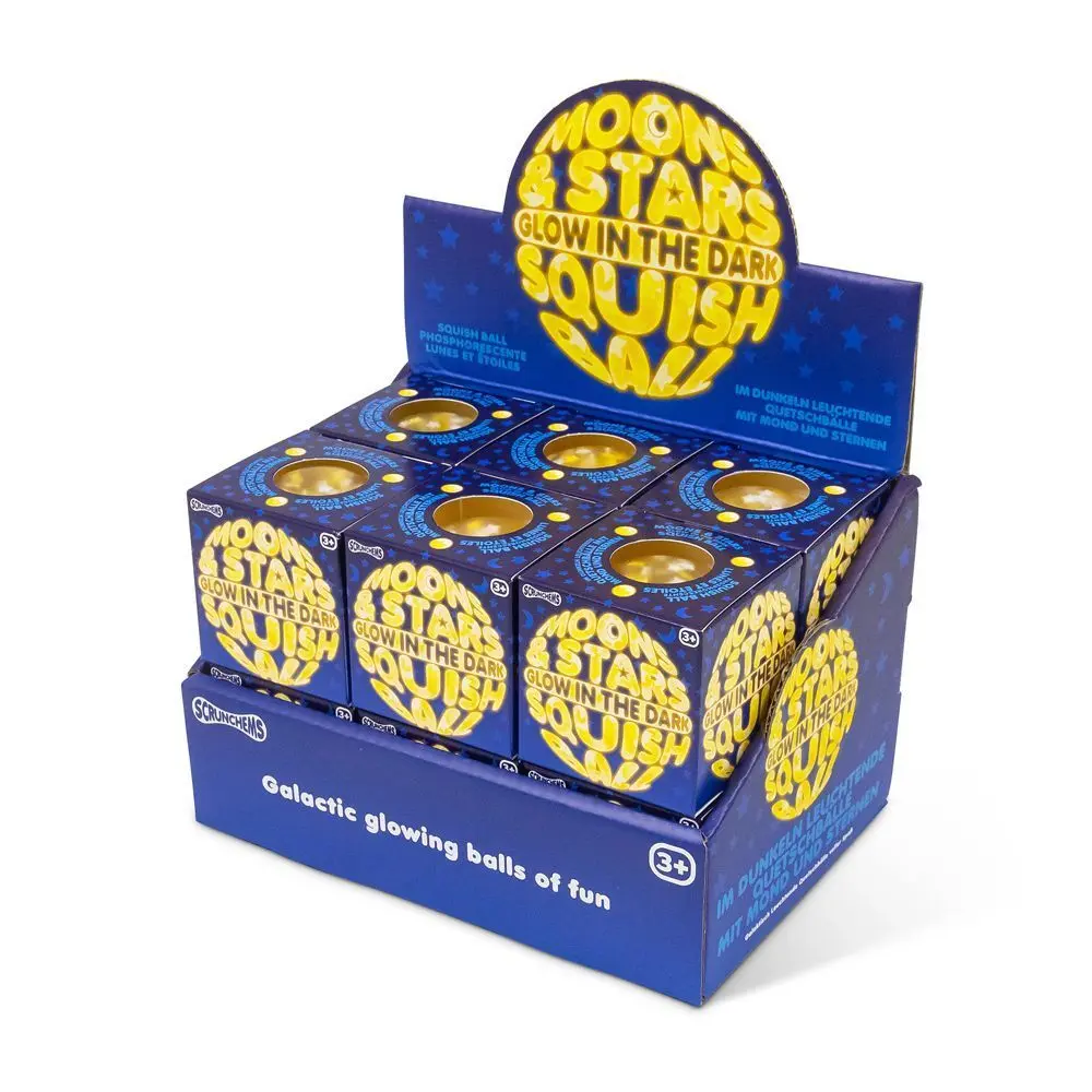 Bild: 5038728152522 | Moons &amp; Stars Squish Ball | Karton-Box | SQ522 | Deutsch | 2024