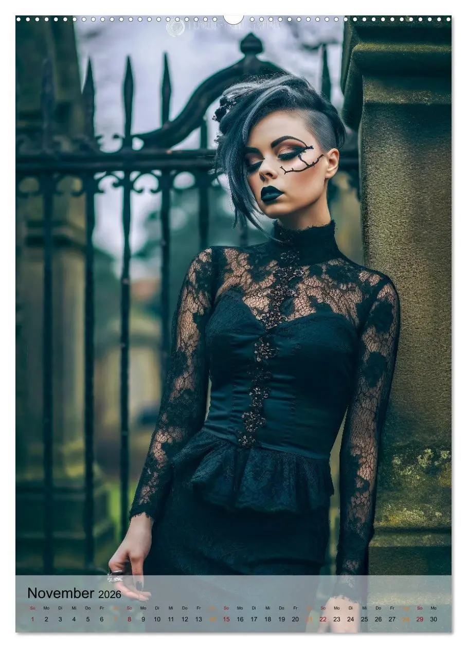 Bild: 9783516312522 | Gothic ist cool (hochwertiger Premium Wandkalender 2026 DIN A2...