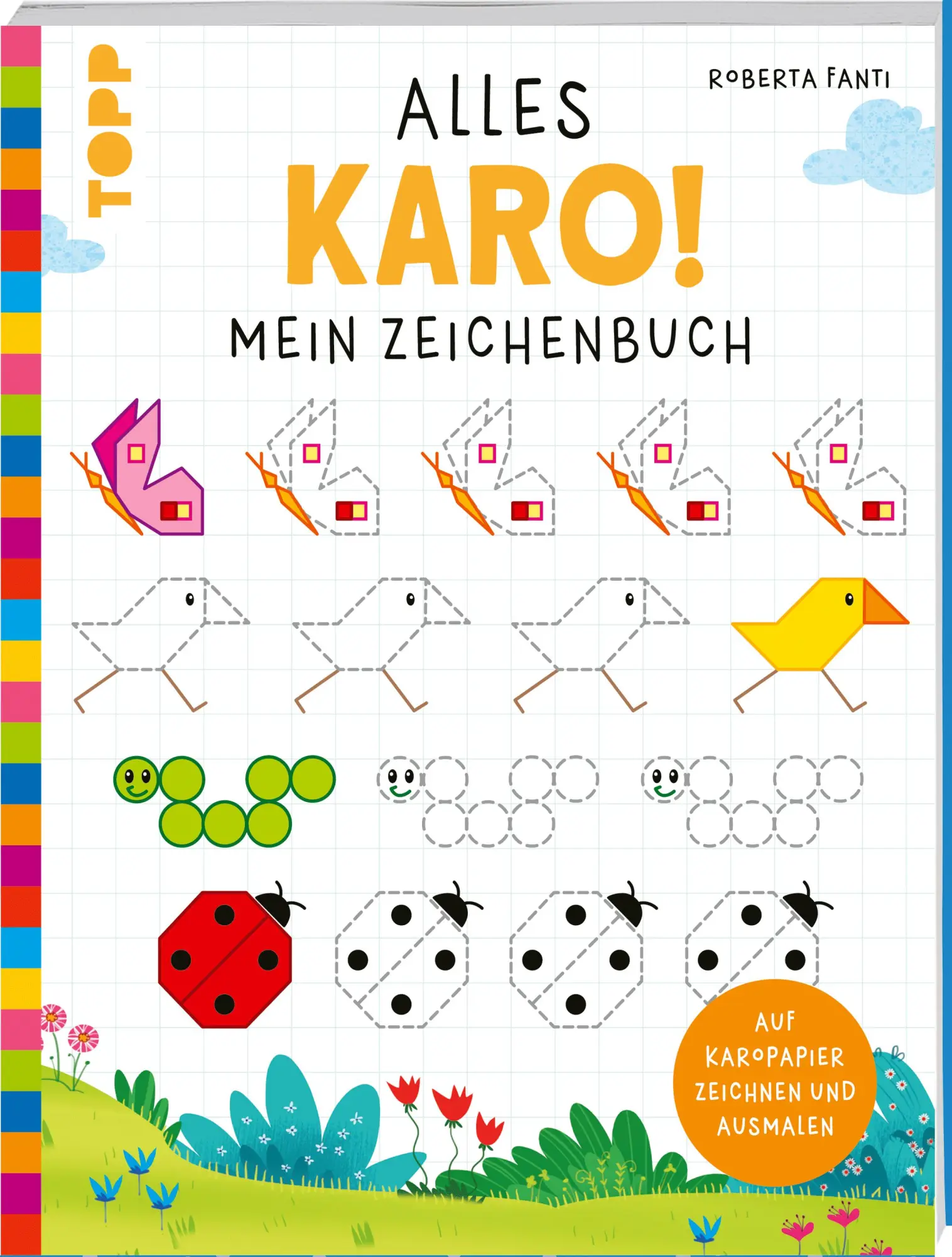 Cover: 9783735892522 | Alles Karo! Mein Zeichenbuch | Auf Karopapier zeichnen und ausmalen