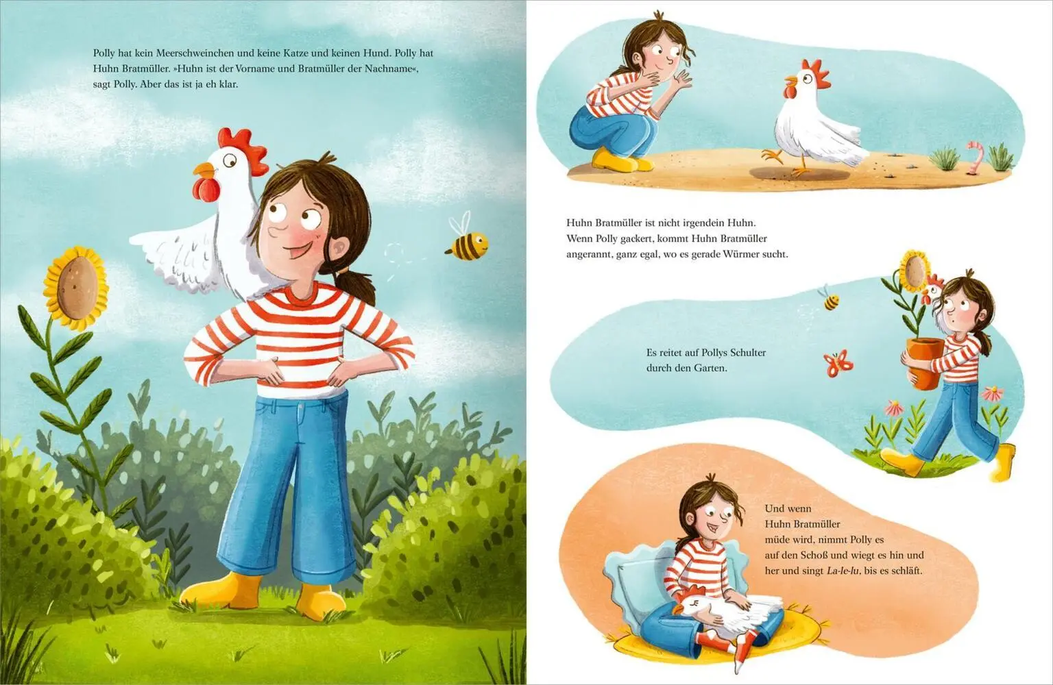 Bild: 9783845852522 | Pollys Huhn kommt in den Himmel | Sarah Welk | Buch | 32 S. | Deutsch