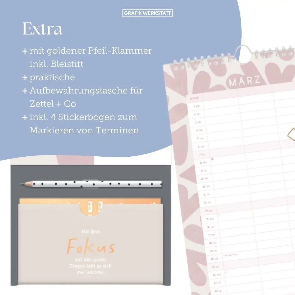 Bild: 9783986362522 | Premium-Planer 2027 | Paarplaner | GRAFIK WERKSTATT Das Original