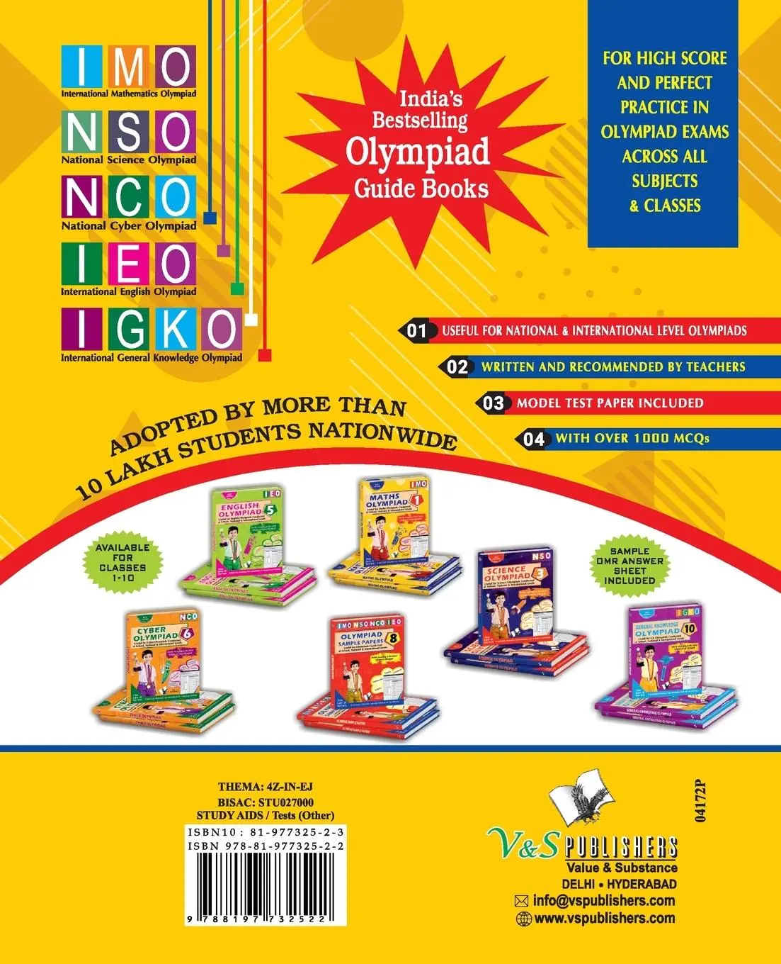 Rückseite: 9788197732522 | Olympiad Workbook Mathematics Class 2 | V&amp;S Editorial Board | Buch