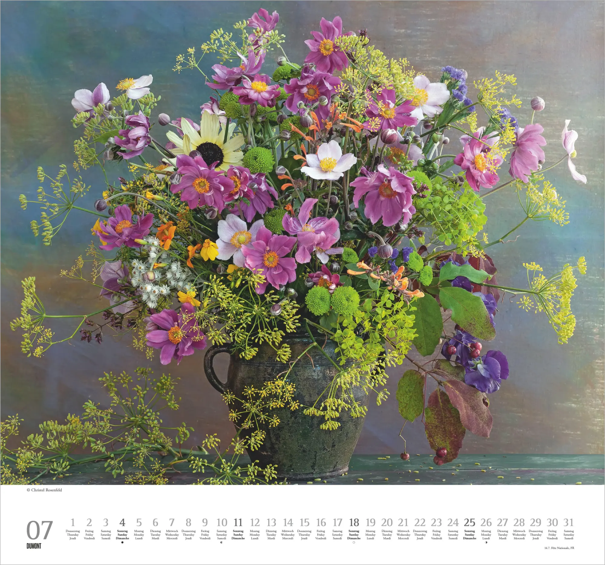 Bild: 4069095012622 | Geliebte Blumensträuße 2027 | Neumann Verlage GmbH &amp; Co KG | Kalender