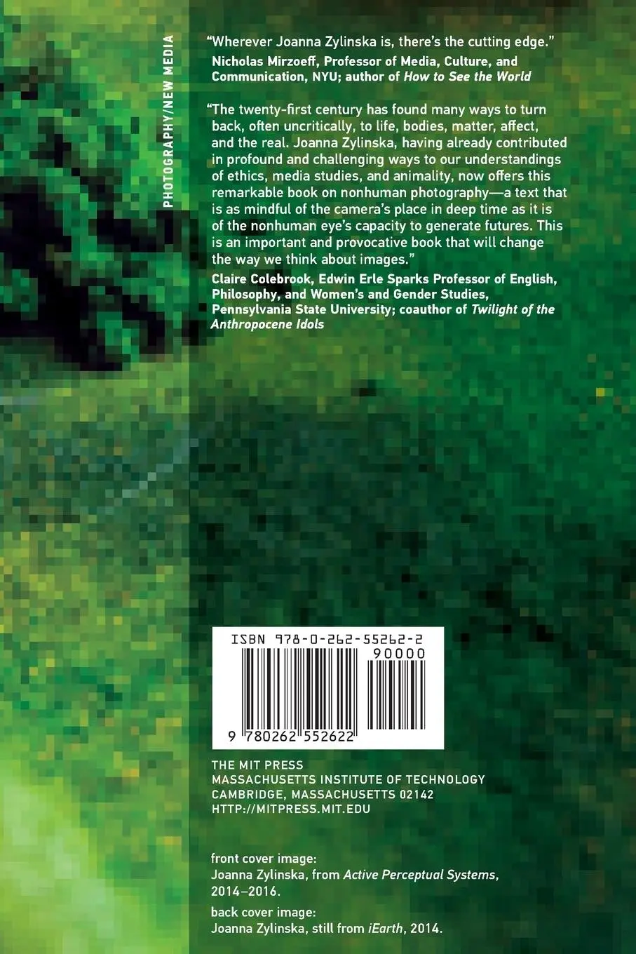 Rückseite: 9780262552622 | Nonhuman Photography | Joanna Zylinska | Taschenbuch | Englisch | 2024