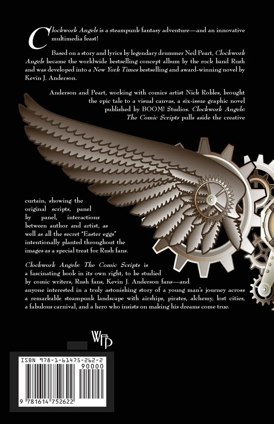 Rückseite: 9781614752622 | Clockwork Angels | The Comic Scripts | Kevin J. Anderson (u. a.)