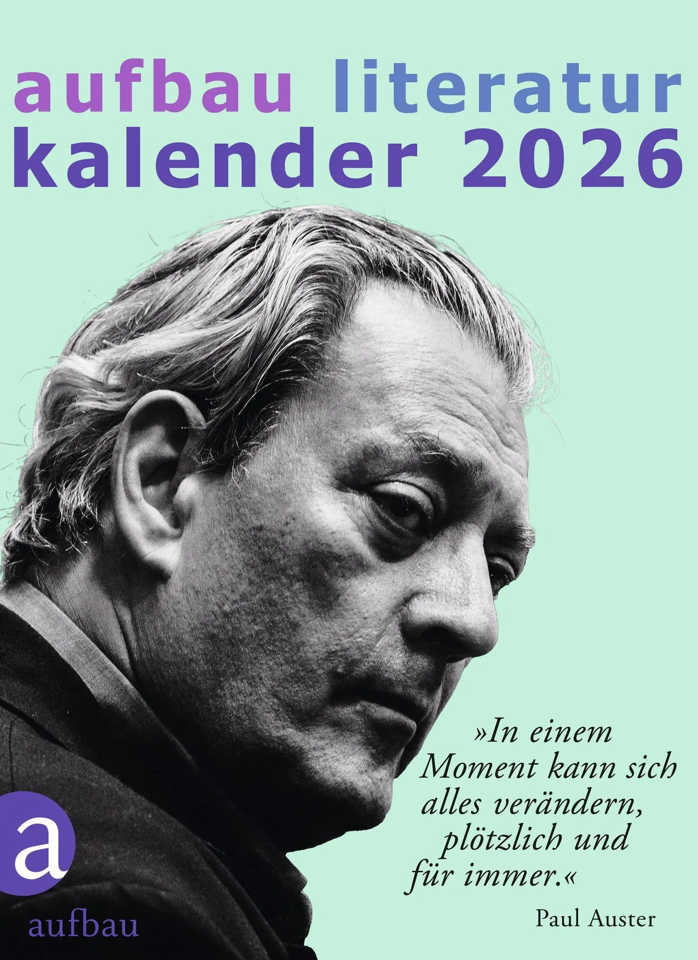 Cover: 9783351042622 | Aufbau Literatur Kalender 2026 | 59. Jahrgang | Thomas Böhm (u. a.)