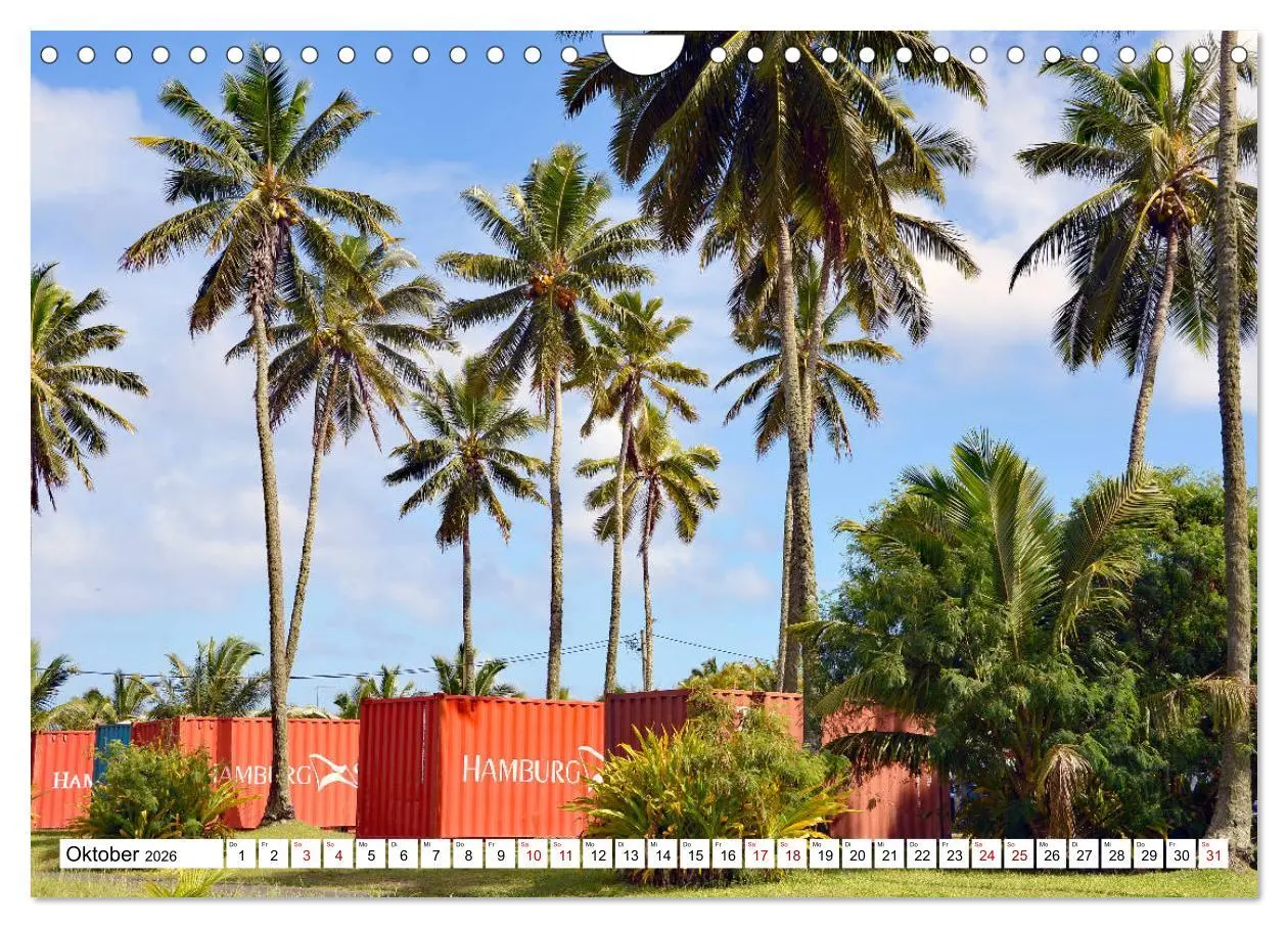 Bild: 9783457832622 | Rarotonga - Trauminsel im Südpazifik. (Wandkalender 2026 DIN A4...