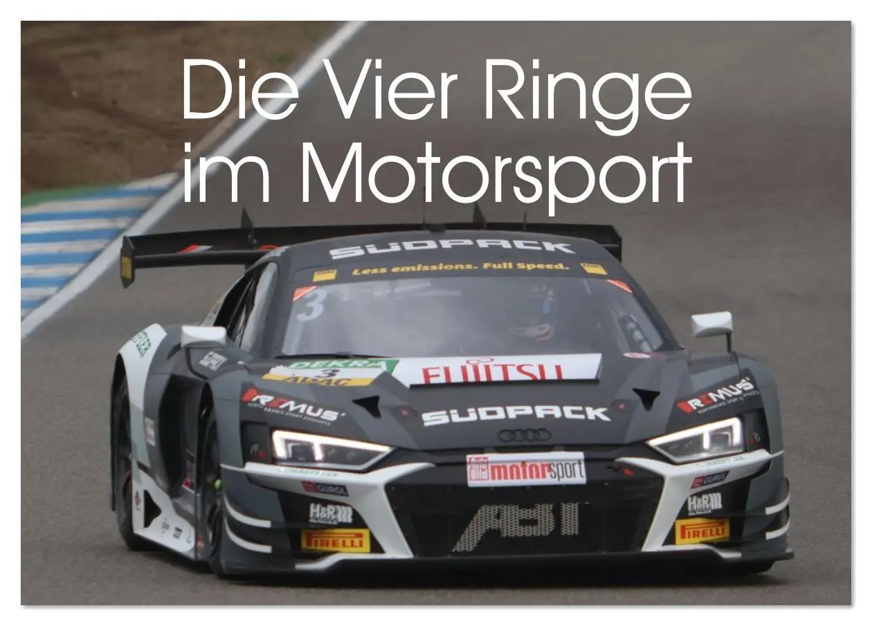 Cover: 9783516232622 | Die Vier Ringe im Motorsport (Tischkalender 2026 DIN A5 quer),...