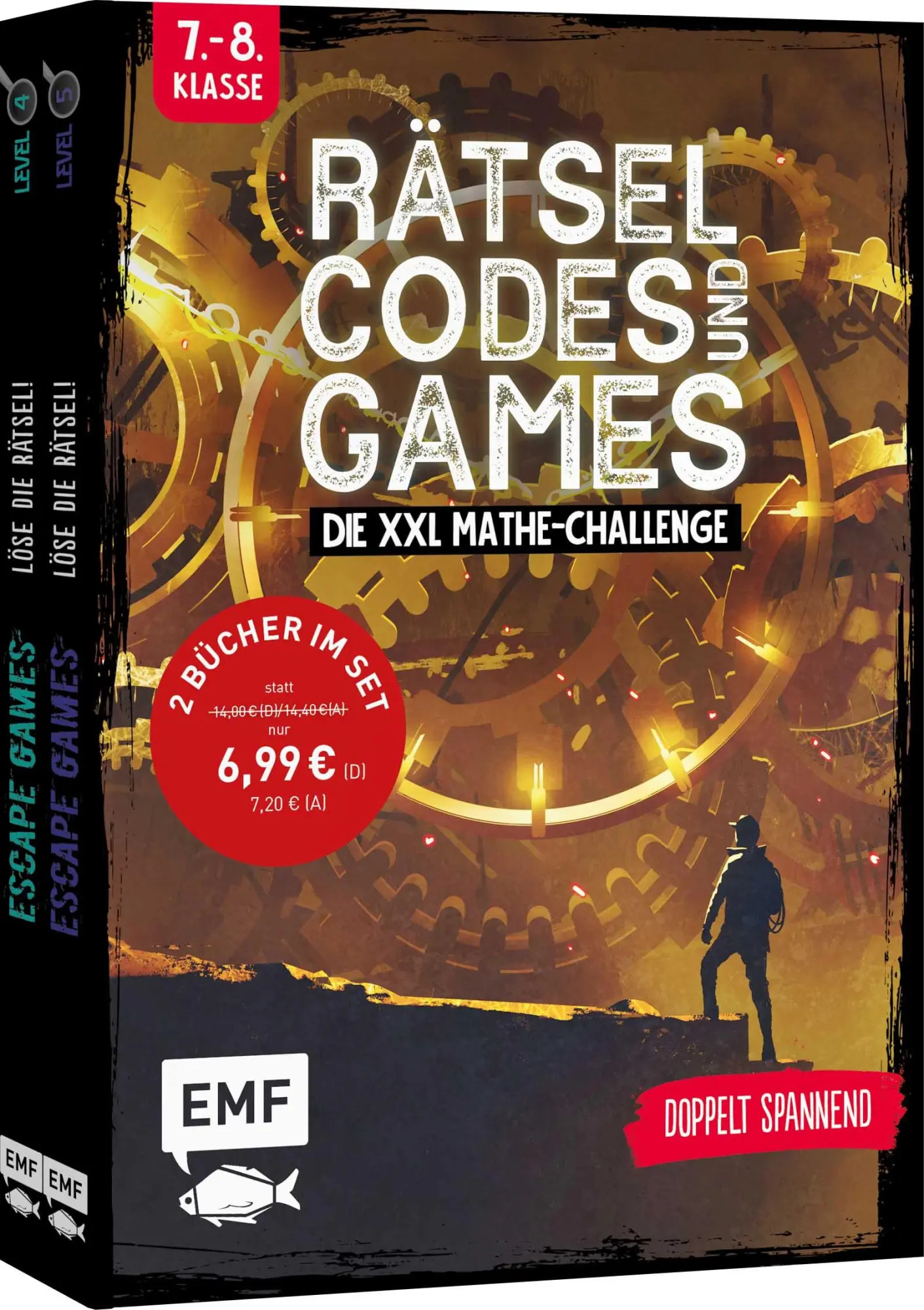 Cover: 9783745922622 | Rätsel, Codes und Games - Die XXL Mathe-Challenge für die 7. und 8....