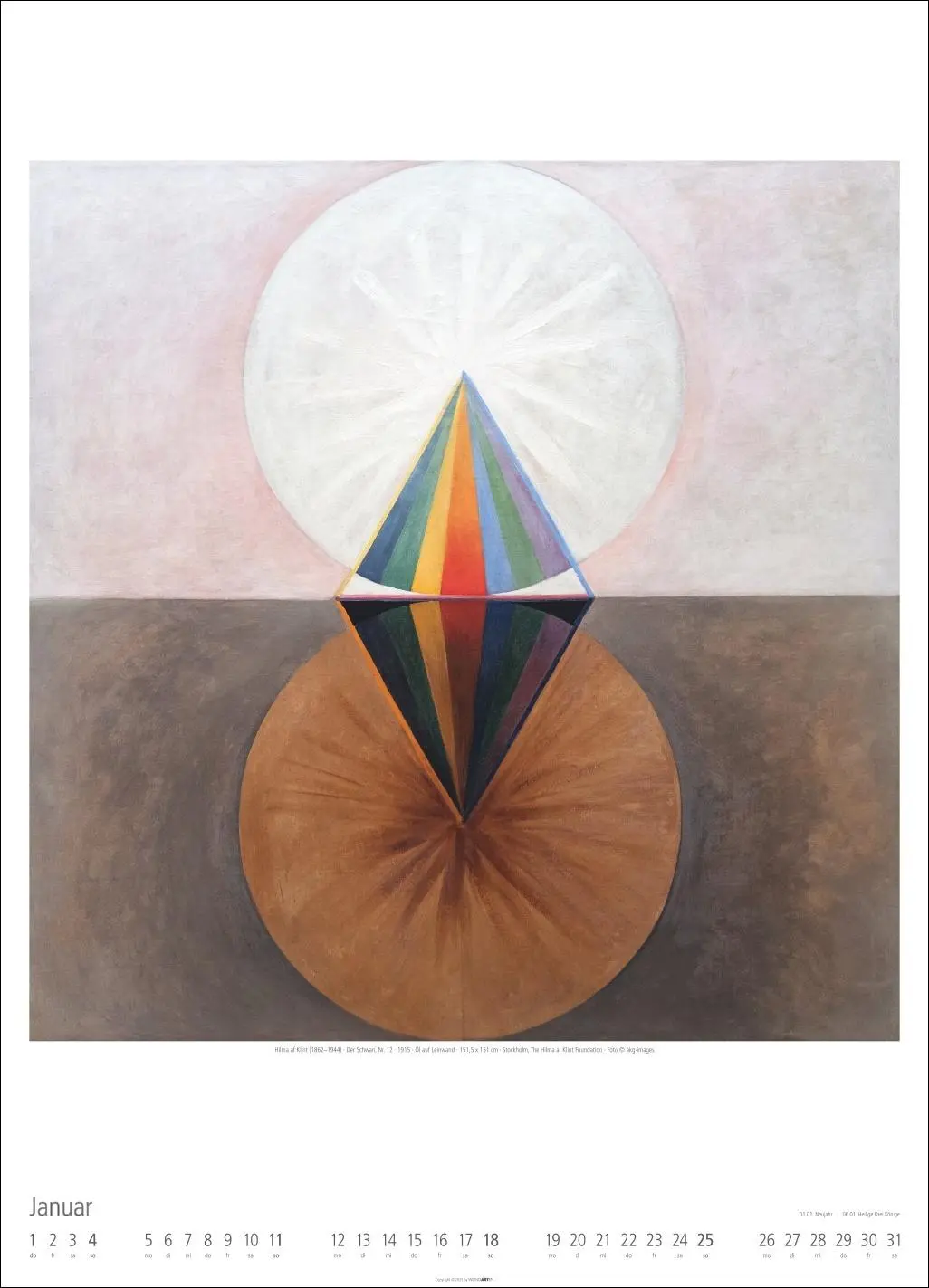 Bild: 9783839902622 | Hilma af Klint Kalender 2026 | Hilma af Klint | Kalender | 14 S.