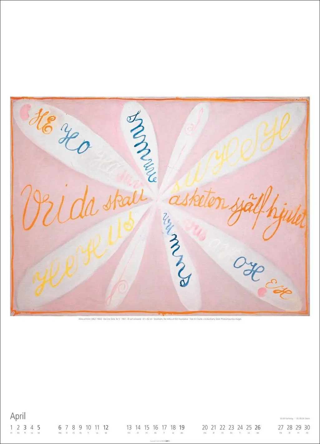 Bild: 9783839902622 | Hilma af Klint Kalender 2026 | Hilma af Klint | Kalender | 14 S.