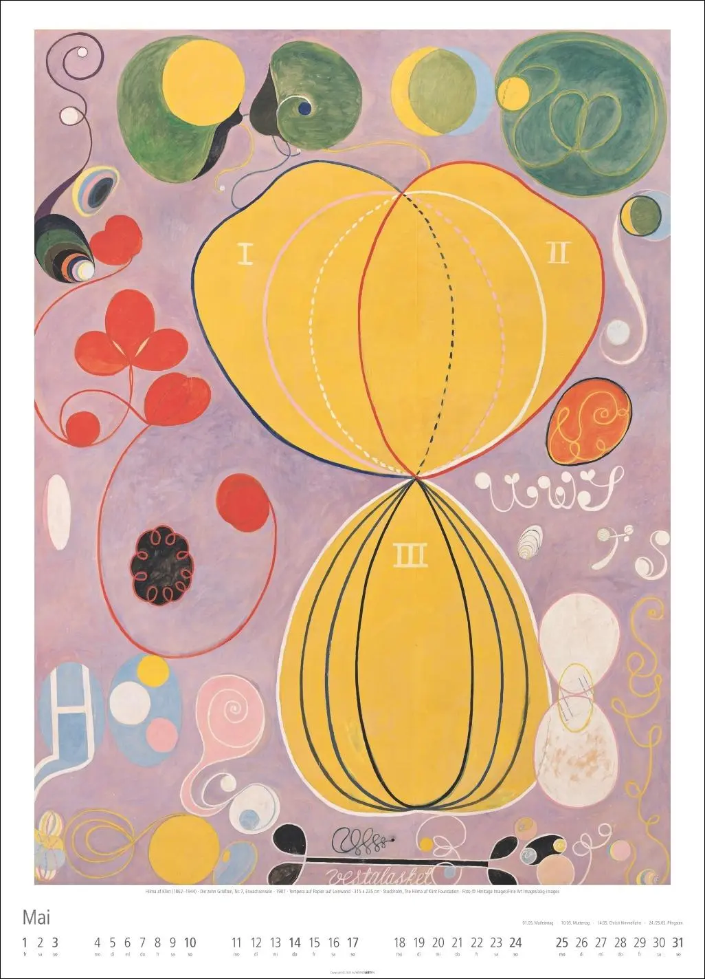 Bild: 9783839902622 | Hilma af Klint Kalender 2026 | Hilma af Klint | Kalender | 14 S.