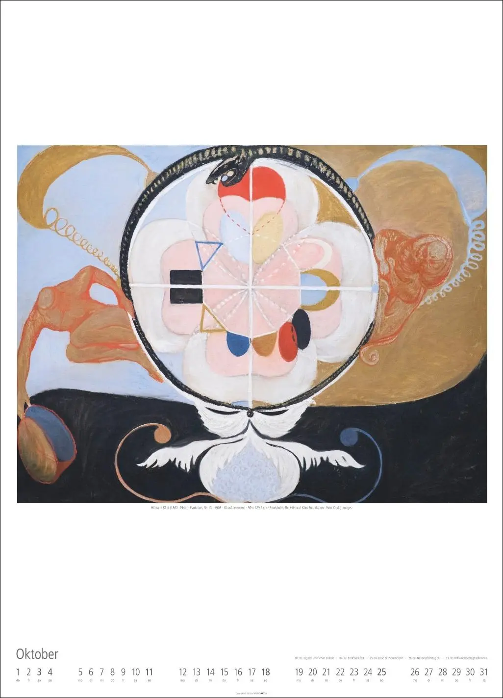Bild: 9783839902622 | Hilma af Klint Kalender 2026 | Hilma af Klint | Kalender | 14 S.