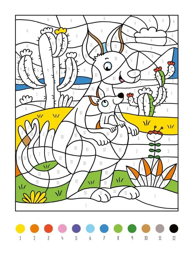 Bild: 9783845842622 | Mein dickes Malen-nach-Zahlen-Buch - Tiere | Christine Thau | Buch