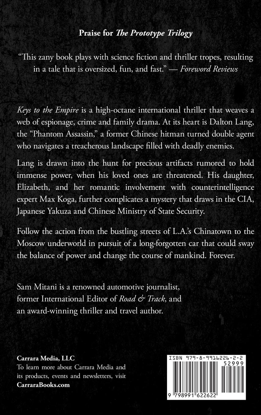 Rückseite: 9798991622622 | Keys to the Empire | Sam Mitani | Buch | Englisch | 2024
