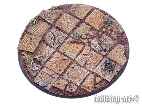 Cover: 704270722722 | Lizard City Bases - 130mm 1 | Tabletop-Art | EAN 704270722722