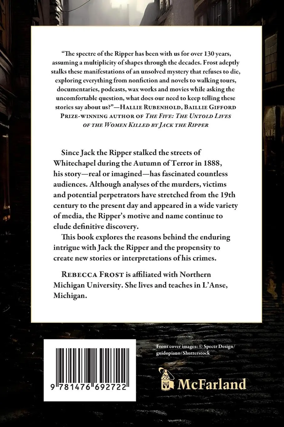 Rückseite: 9781476692722 | The Ripper Inside Us | Rebecca Frost | Taschenbuch | Englisch | 2024