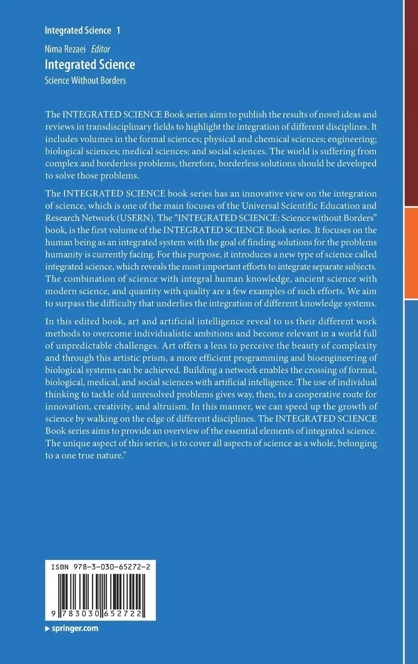 Rückseite: 9783030652722 | Integrated Science | Science Without Borders | Nima Rezaei | Buch