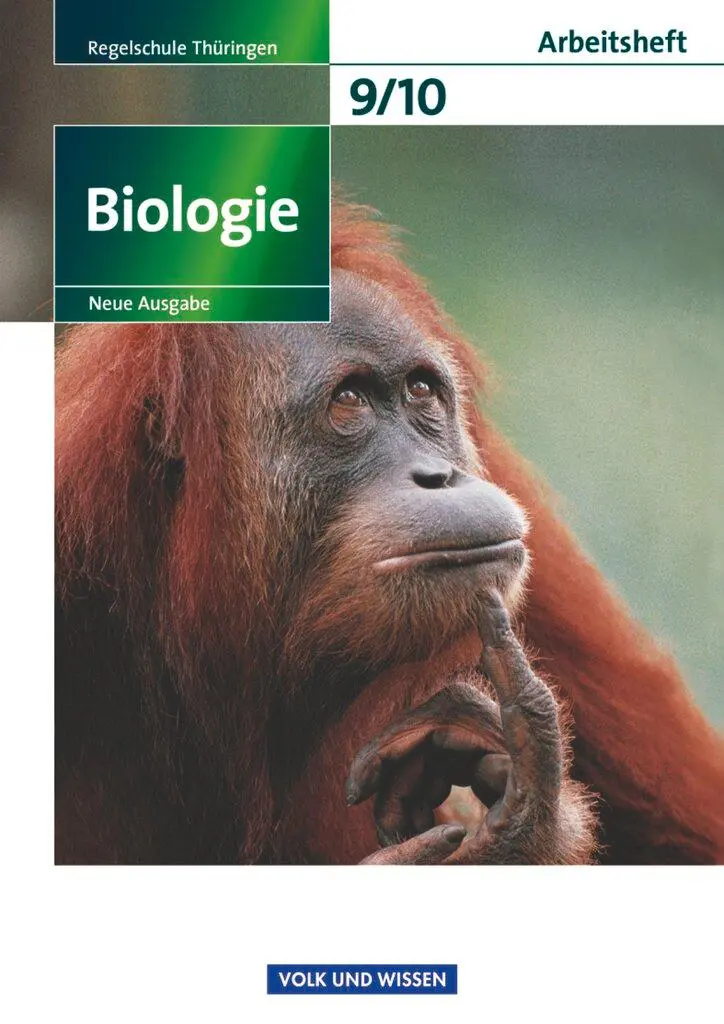 Cover: 9783060112722 | Biologie 9./10. Schuljahr. Arbeitsheft Regelschule Thüringen | Buch