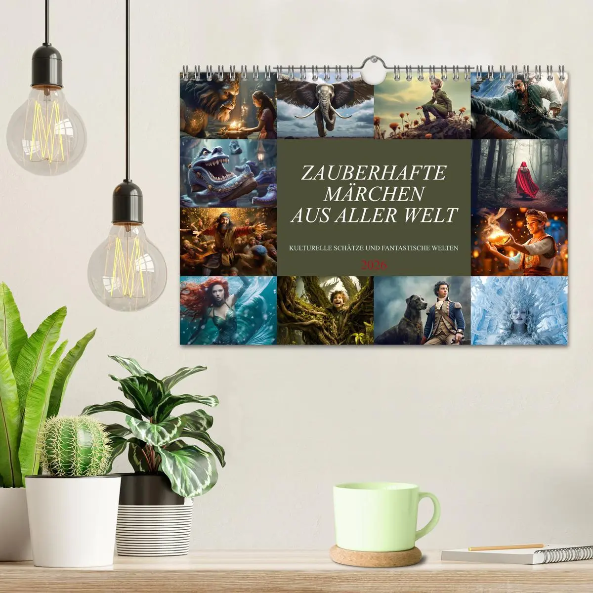Bild: 9783457372722 | Zauberhafte Märchen aus aller Welt (Wandkalender 2026 DIN A4 quer),...