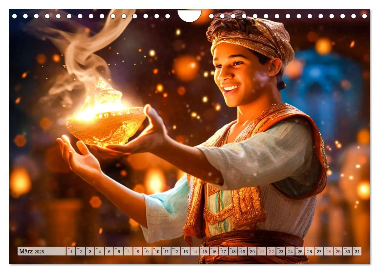 Bild: 9783457372722 | Zauberhafte Märchen aus aller Welt (Wandkalender 2026 DIN A4 quer),...