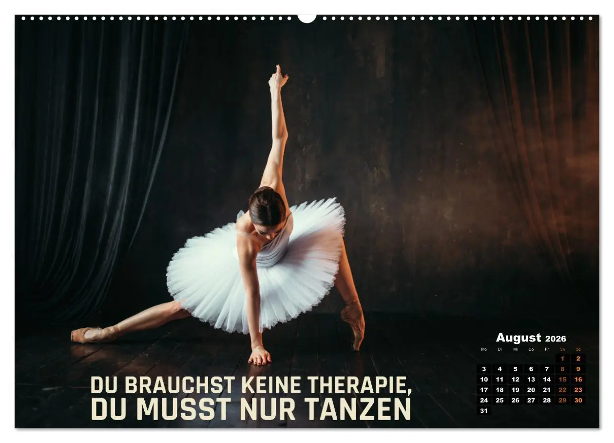 Bild: 9783457512722 | Ballett mit einem Hauch Poesie (Wandkalender 2026 DIN A2 quer),...