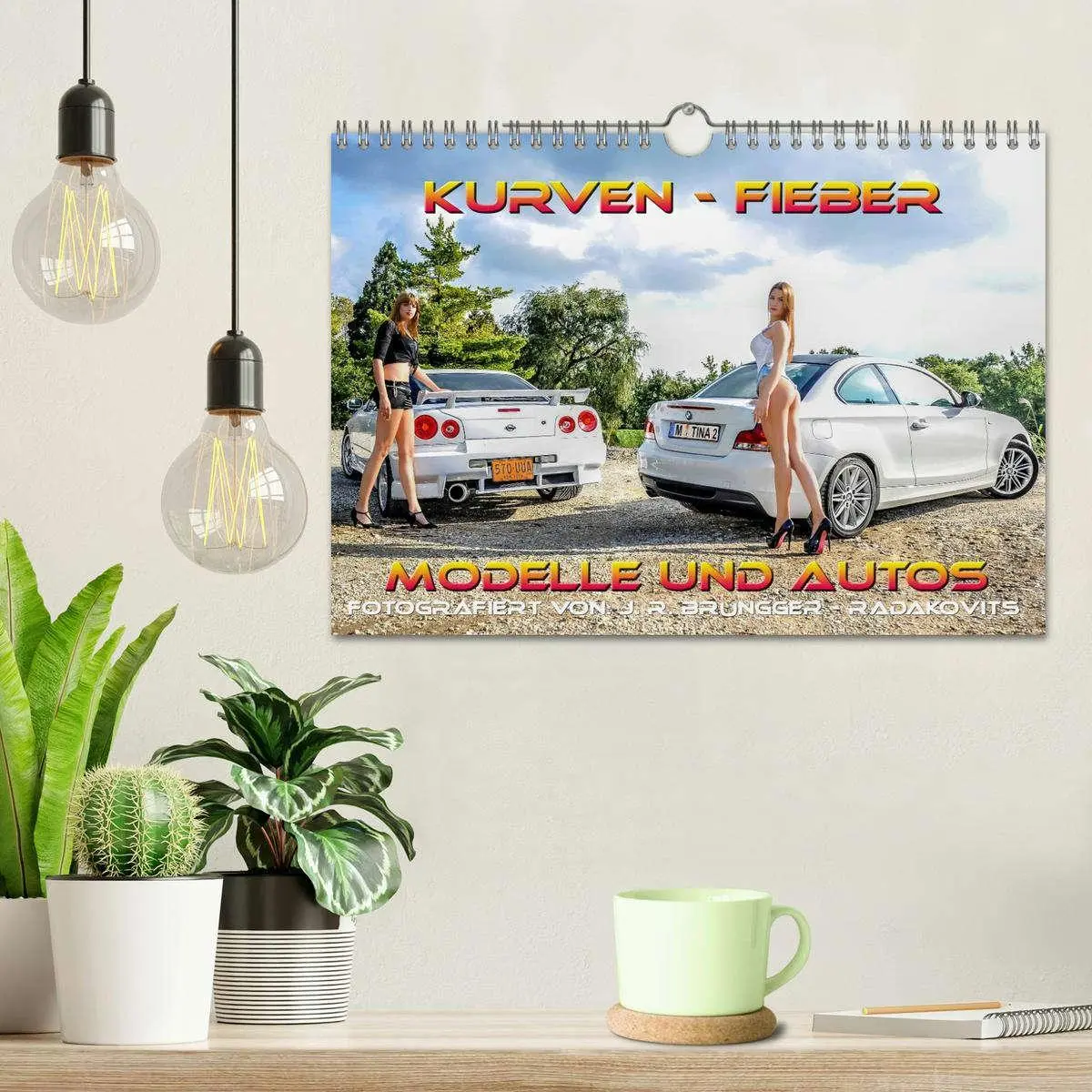 Bild: 9783516082722 | Kurven - Fieber - Modelle und Autos (Wandkalender 2026 DIN A4...