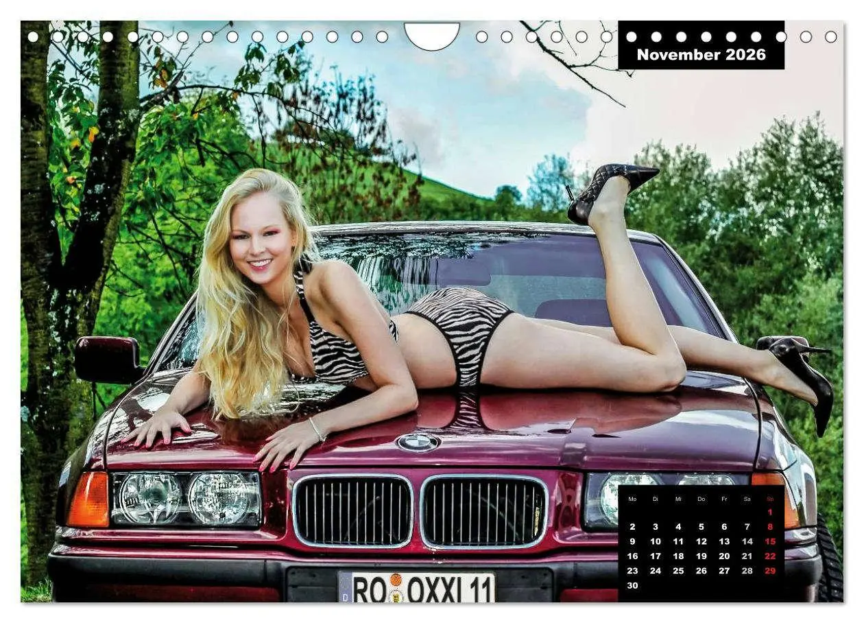 Bild: 9783516082722 | Kurven - Fieber - Modelle und Autos (Wandkalender 2026 DIN A4...