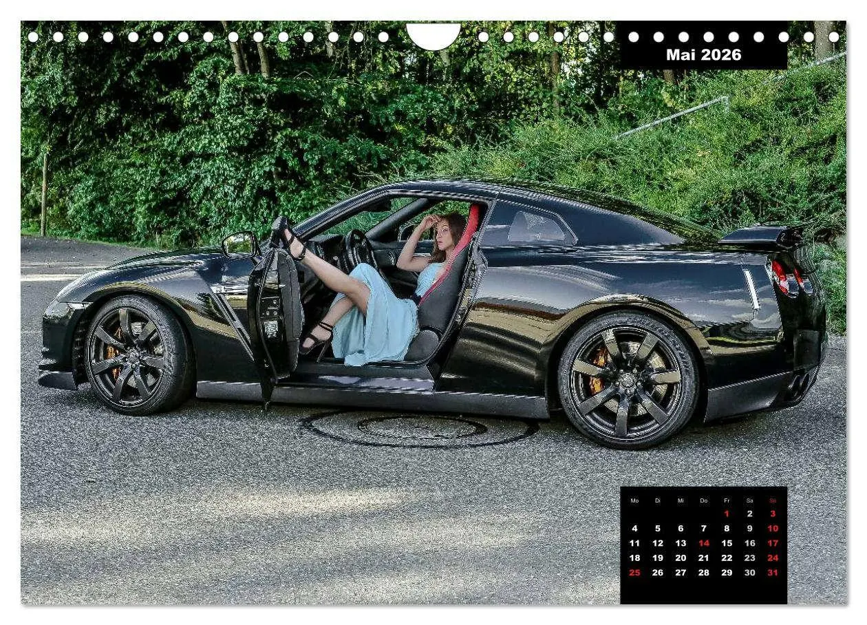 Bild: 9783516082722 | Kurven - Fieber - Modelle und Autos (Wandkalender 2026 DIN A4...