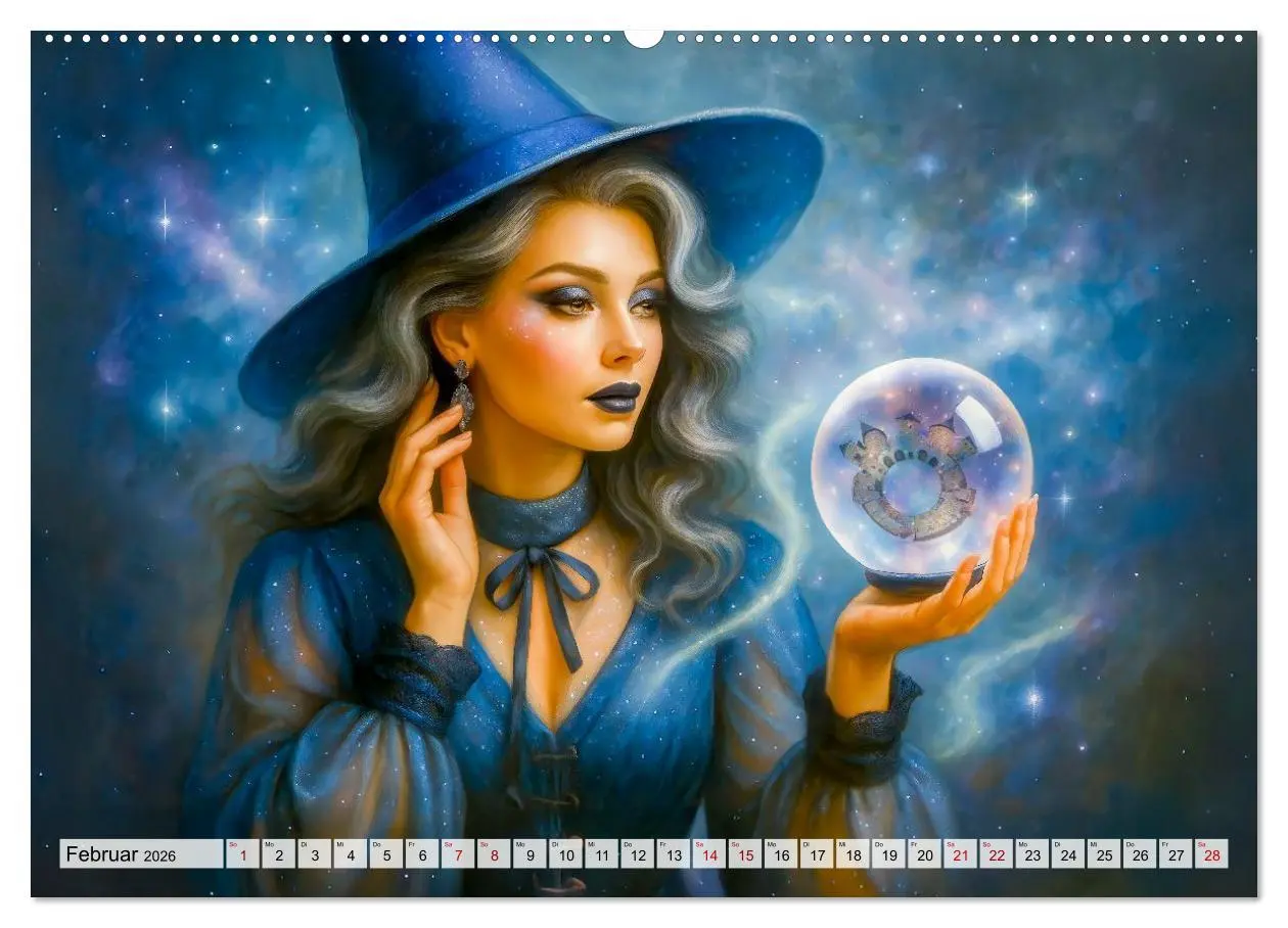 Bild: 9783516602722 | Mystische Hexen - Magische Frauen und finstere Nächte (Wandkalender...