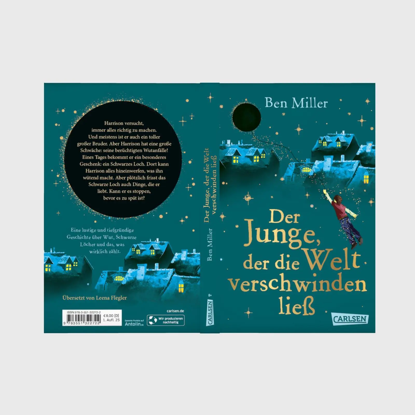 Bild: 9783551322722 | Der Junge, der die Welt verschwinden ließ | Ben Miller | Taschenbuch