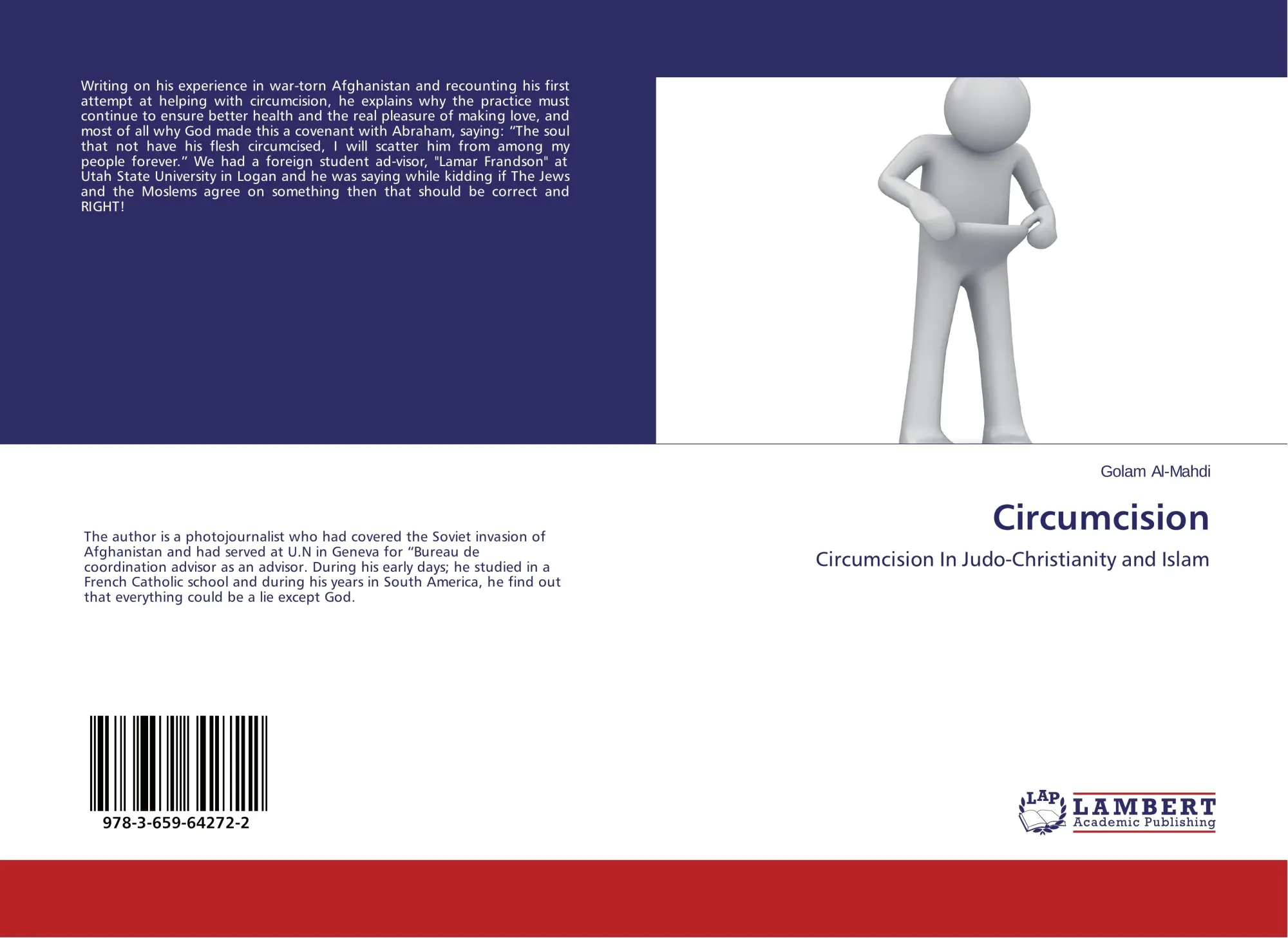 Cover: 9783659642722 | Circumcision | Circumcision In Judo-Christianity and Islam | Al-Mahdi