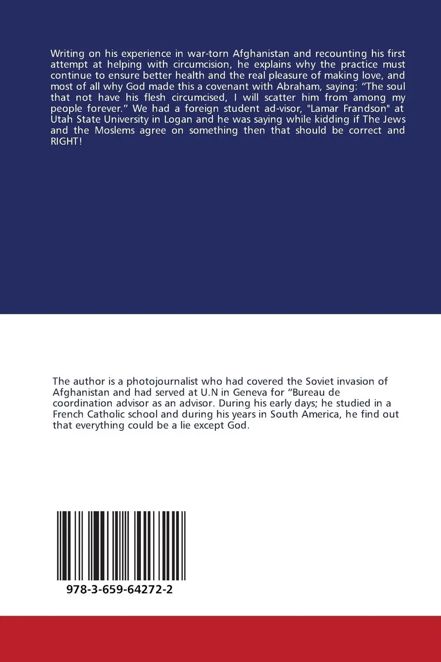 Rückseite: 9783659642722 | Circumcision | Circumcision In Judo-Christianity and Islam | Al-Mahdi