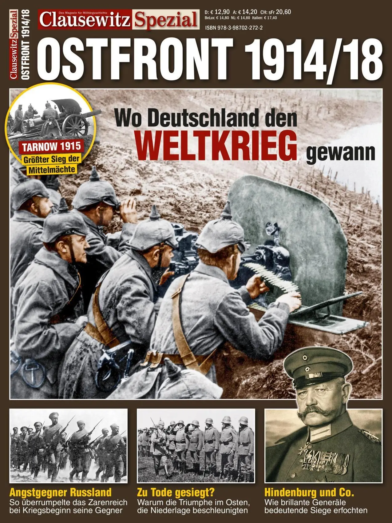 Cover: 9783987022722 | Ostfront 1914 -1918 | Clausewitz Spezial 52 | Stefan Krüger | 100 S.
