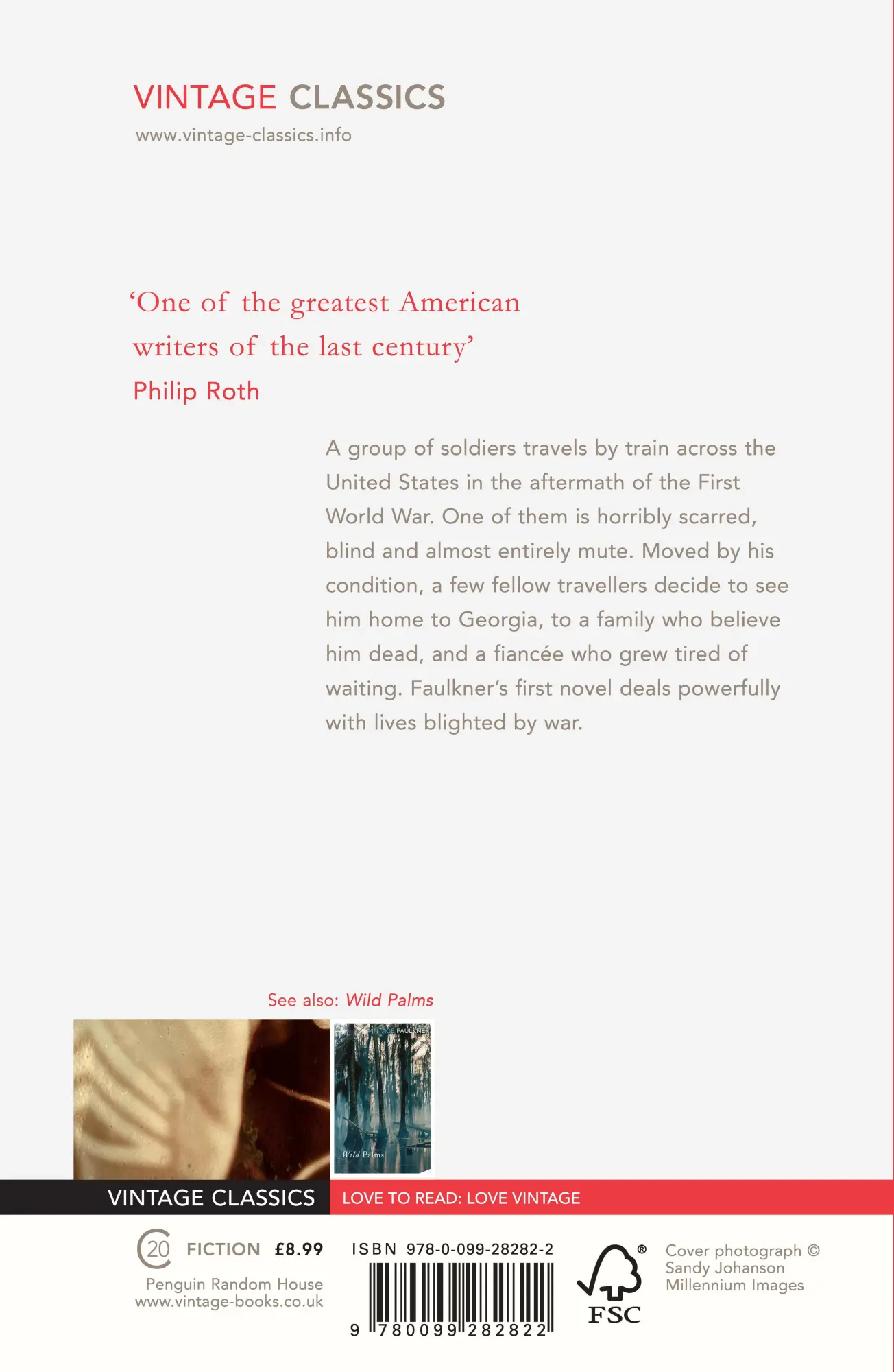 Rückseite: 9780099282822 | Soldier's Pay | William Faulkner | Taschenbuch | Englisch | 2016