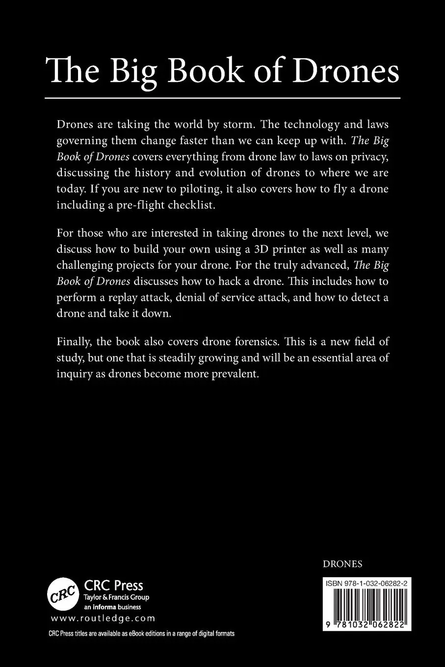Rückseite: 9781032062822 | The Big Book of Drones | Ralph Defrangesco (u. a.) | Taschenbuch