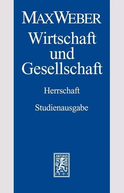 Cover: 9783161492822 | Max Weber-Studienausgabe. Tl.4 | Max Weber | Taschenbuch | 416 S.