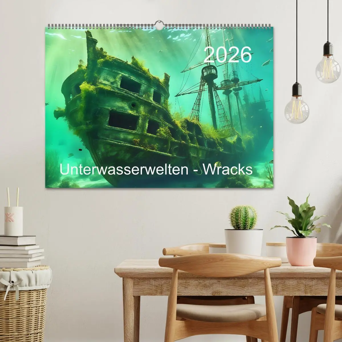 Bild: 9783457292822 | Unterwasserwelt der Wracks 2026 (Wandkalender 2026 DIN A2 quer),...