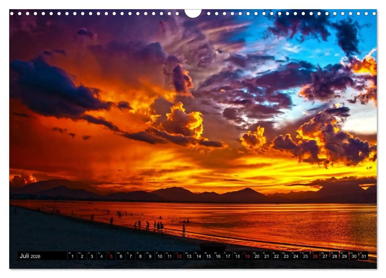 Bild: 9783516142822 | Sonnenuntergänge ¿ Traumhafte Farbspiele (Wandkalender 2026 DIN A3...