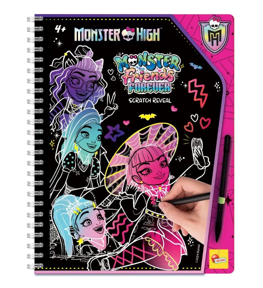 Bild: 9788833512822 | MONSTER HIGH SKETCHBOOK Monster friends forever Scratch Reveal | Buch