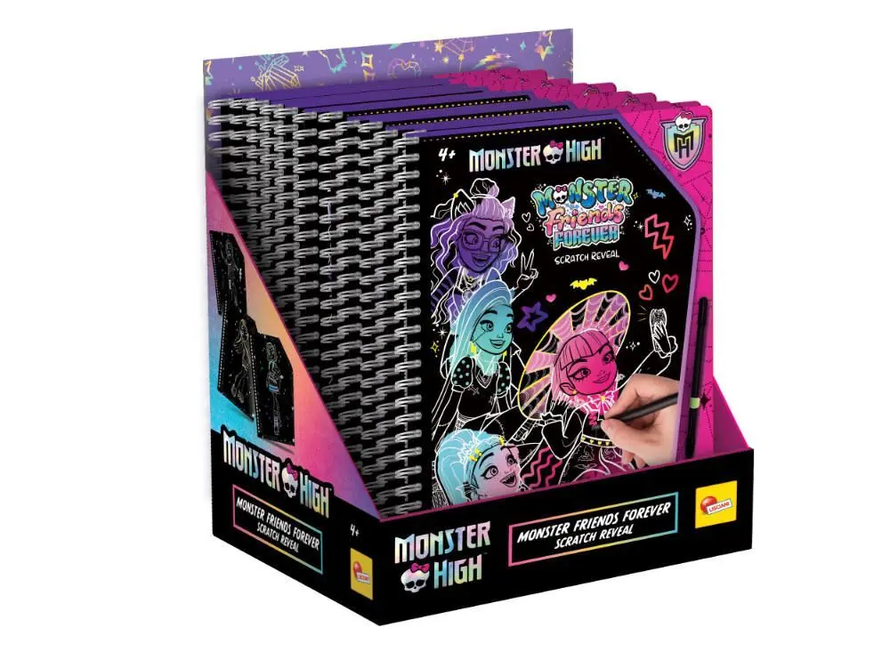 Bild: 9788833512822 | MONSTER HIGH SKETCHBOOK Monster friends forever Scratch Reveal | Buch