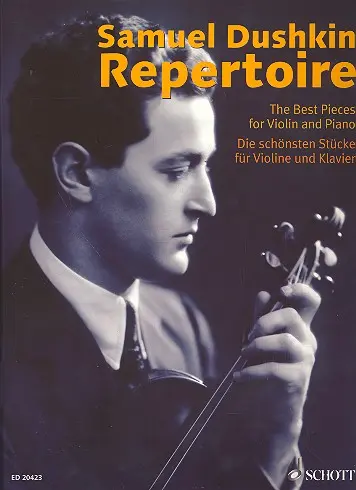 Cover: 9790001152822 | Samuel Dushkin Repertoire | The Best Pieces for Violin and Piano