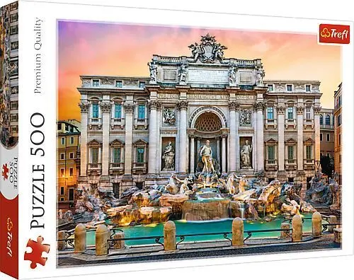 Cover: 5900511372922 | Fontanna de Trevi, Rom (Puzzle) | Spiel | In Spielebox | 37292 | 2021