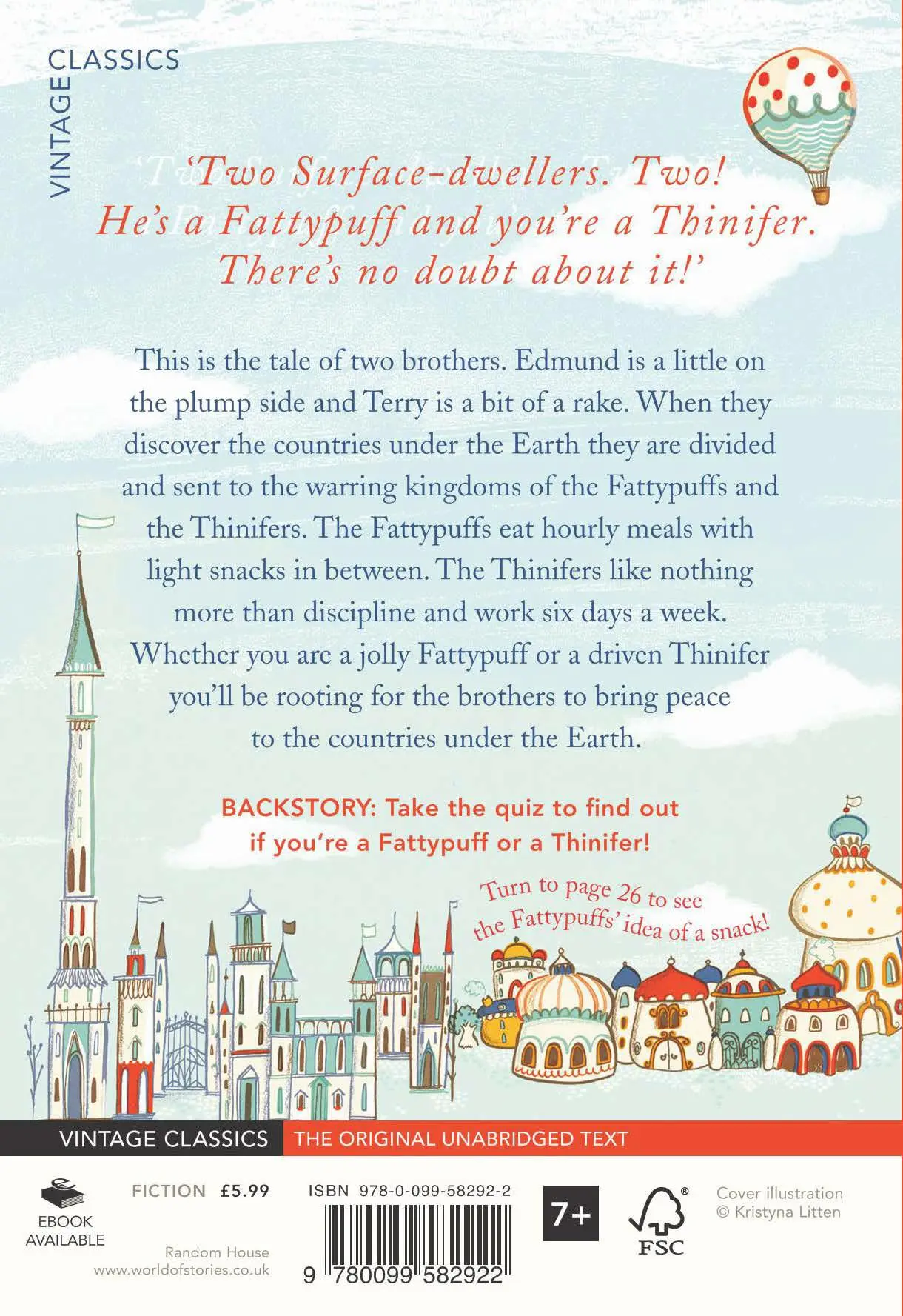 Rückseite: 9780099582922 | Fattypuffs and Thinifers | Andre Maurois | Taschenbuch | Englisch