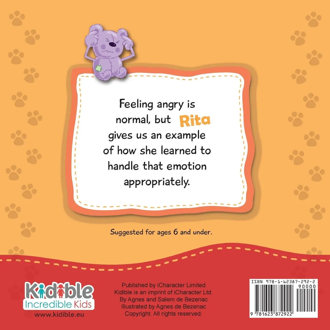 Rückseite: 9781623872922 | Tiny Thoughts on Anger | Learning how to handle anger | Taschenbuch